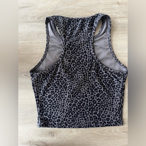 Evolution and Creation Leopard Print Cropped Tank SZ M - Picture 5 of 5